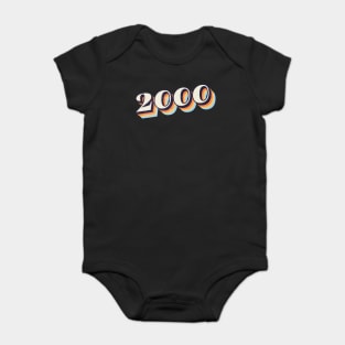 2000 Birthday Year Baby Bodysuit